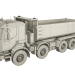 3d Tipper Renault Kerax 8x4 450 DXi model buy - render