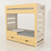 3d model Bunk bed MODE HL (USDHL1) - preview