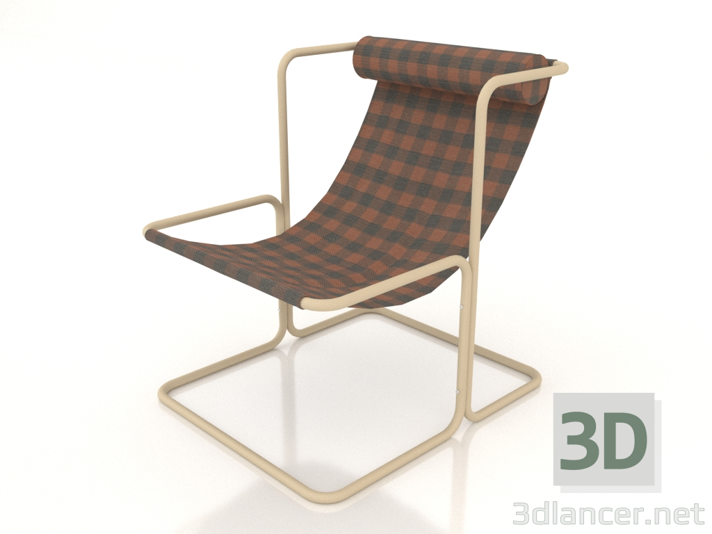 modello 3D Poltrona - anteprima