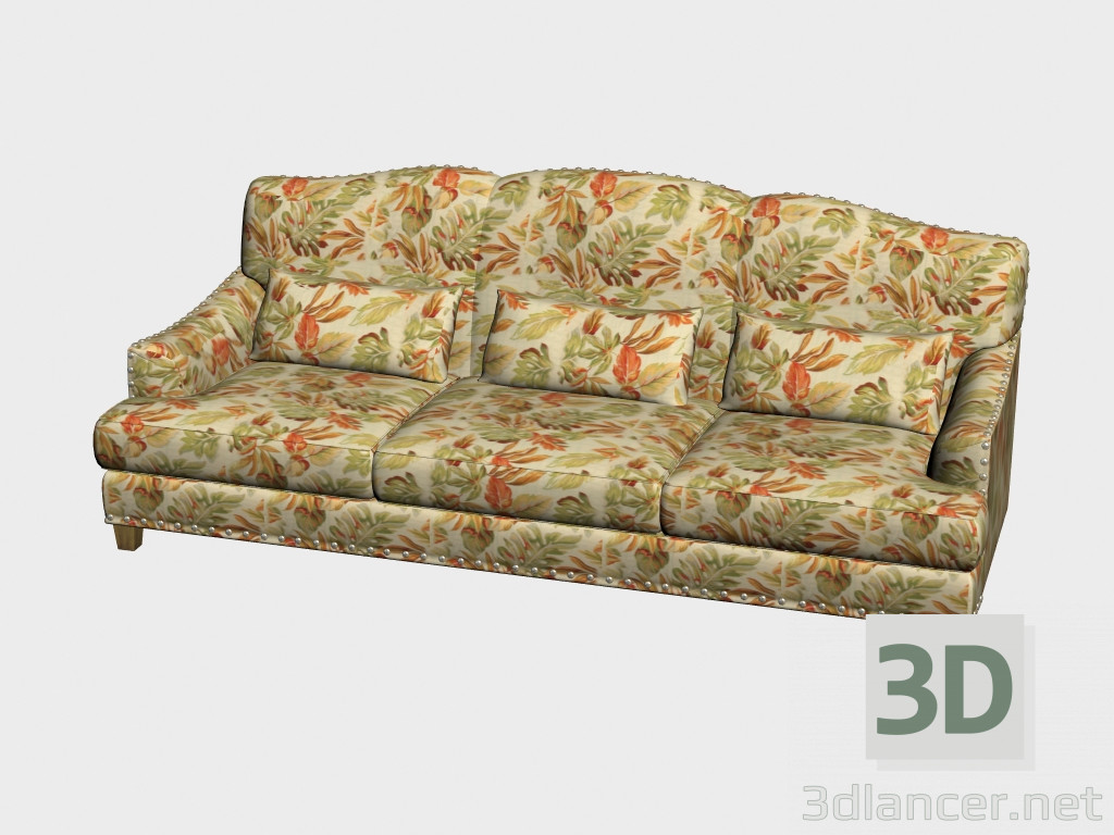 3D Modell Napoleonsofa (265x117) - Vorschau