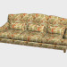 3d model Napoleon Sofa (265x117) - preview