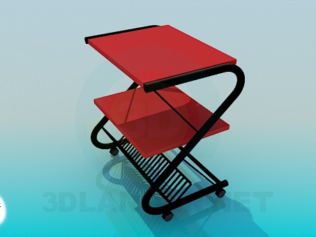 3d model Soporte para periódicos - vista previa