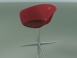 Chair 4225 (4 legs, swivel, with seat cushion, PP0003)