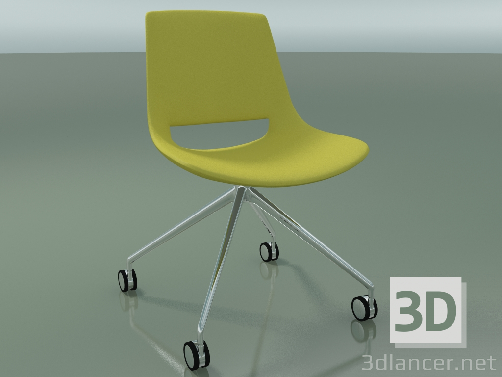 modello 3D Sedia 1207 (4 ruote, cavalcavia fisso, polietilene, CRO) - anteprima