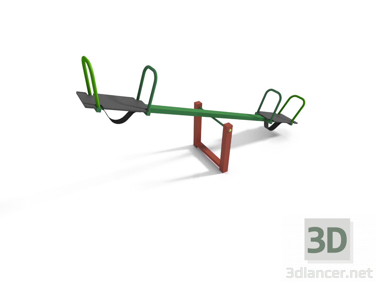 Columpio. Equilibrio 3D modelo Compro - render