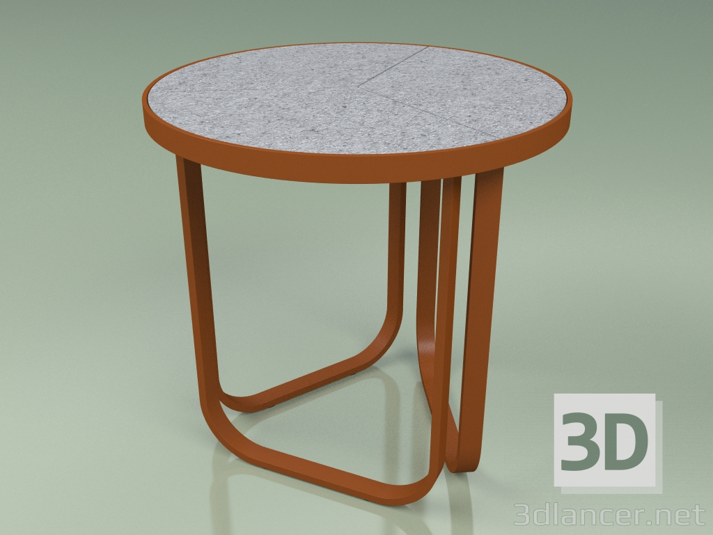 3D Modell Beistelltisch 008 (Metallrost, Gres Fog) - Vorschau