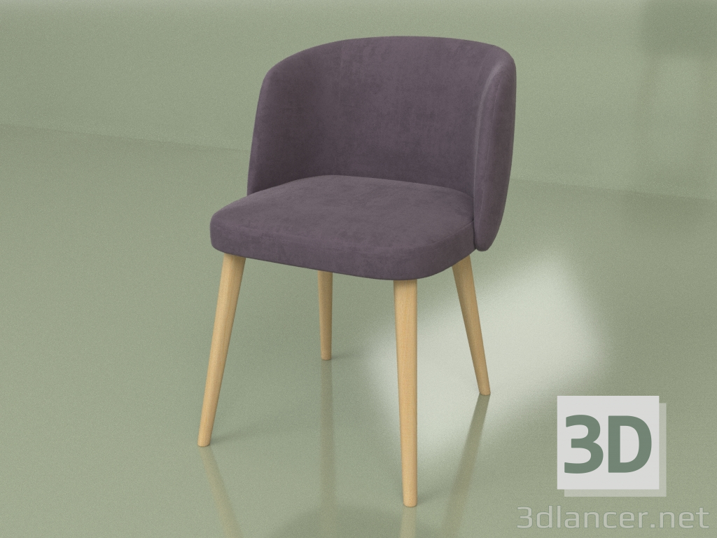 modello 3D Sedia Mio (Albero) - anteprima