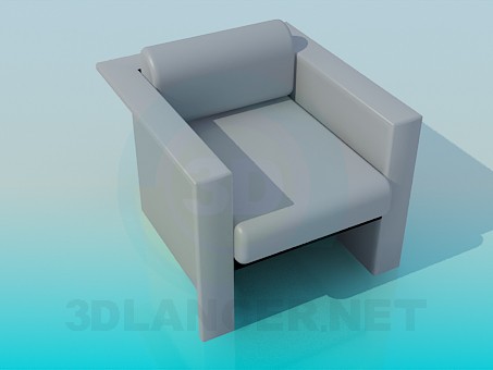 3d model Estilo butaca-minimalismo - vista previa