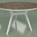 Modelo 3d Mesa de jantar Glat Walnut (branco, 1100) - preview