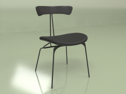 Silla de comedor Trum (negro)