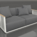 3D Modell 2-Sitzer-Sofa (Achatgrau) - Vorschau