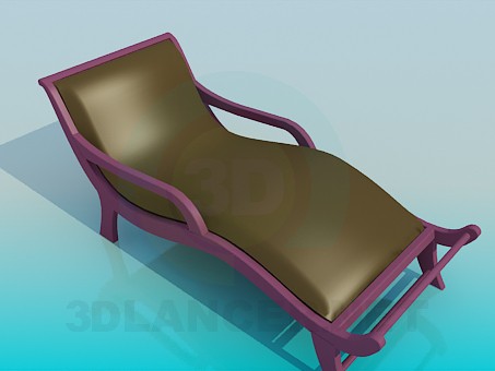 Modelo 3d Cavalete-cama - preview