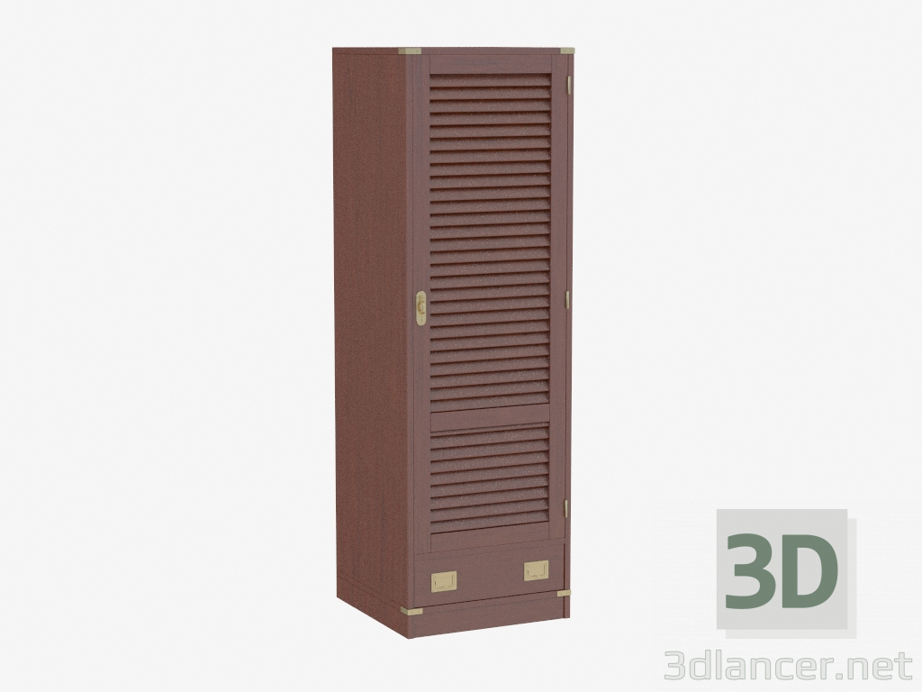 3D Modell Holzschrank - Vorschau