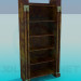 3d model Bookcase - preview