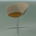 3d model Chair 4225 (4 legs, swivel, with seat cushion, PP0004) - preview