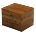 3d Wooden bedside table model buy - render