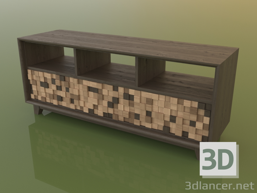 modello 3D Commode - anteprima