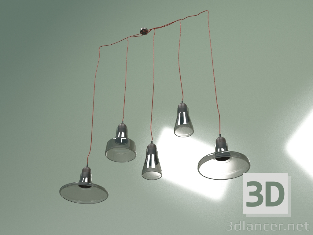 3D Modell Pendelleuchte Shadows - Vorschau