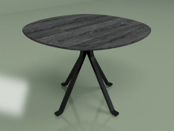 Table basse Blink diamètre 60 (noir, noir)