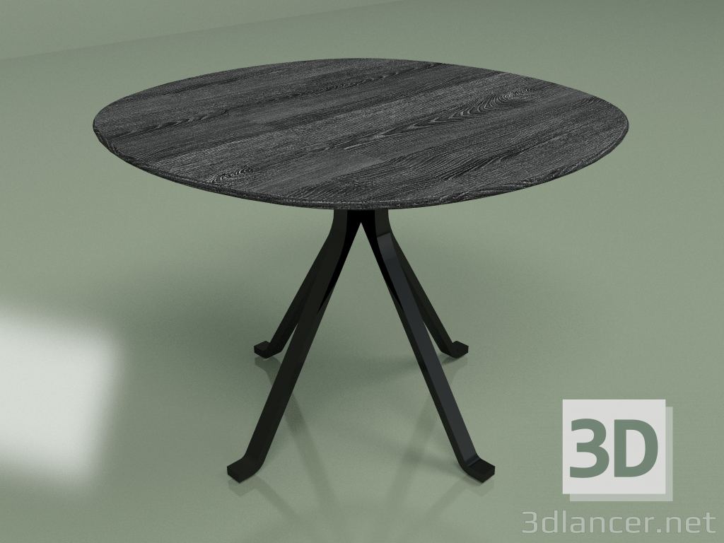 3d model Mesa de centro Blink diámetro 60 (negro, negro) - vista previa