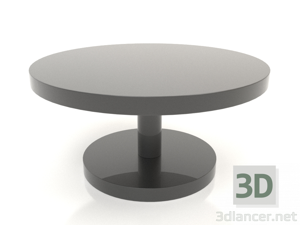 3d model Mesa de centro JT 022 (D=800x400, color plástico negro) - vista previa