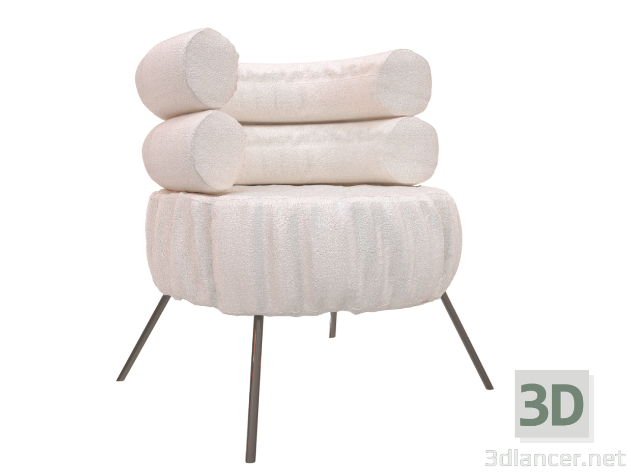 Sillón 3D modelo Compro - render