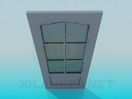 Modelo 3d Porta interior - preview