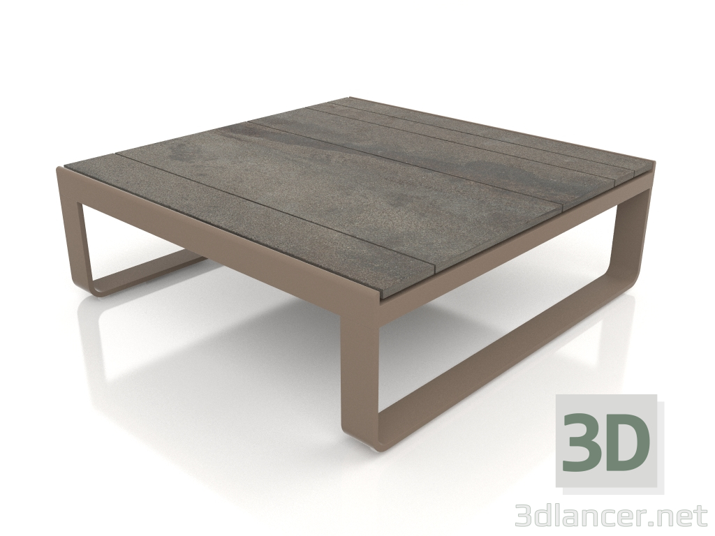 3d model Coffee table 90 (DEKTON Radium, Bronze) - preview