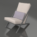 3d model Sillón club para relajarse (Antracita) - vista previa