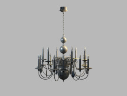 Noir de lustre Regina MD 8048-18 a