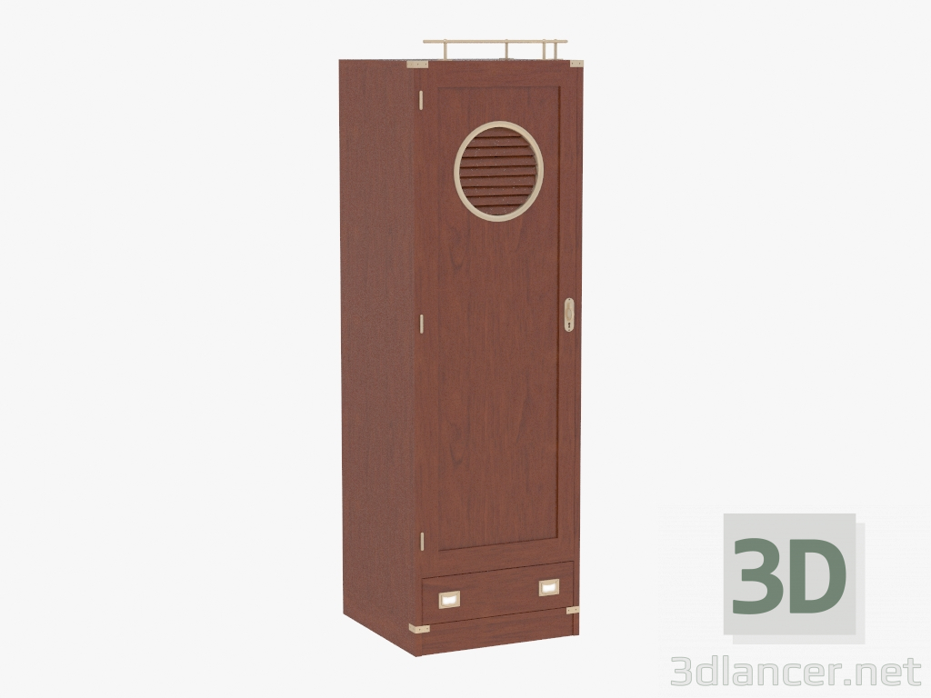 3d model Armario de estilo marítimo - vista previa