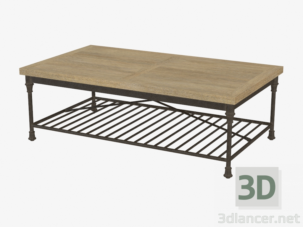 3d модель Стіл кавовий LUZERN COFFEE TABLE (8832.1001) – превью