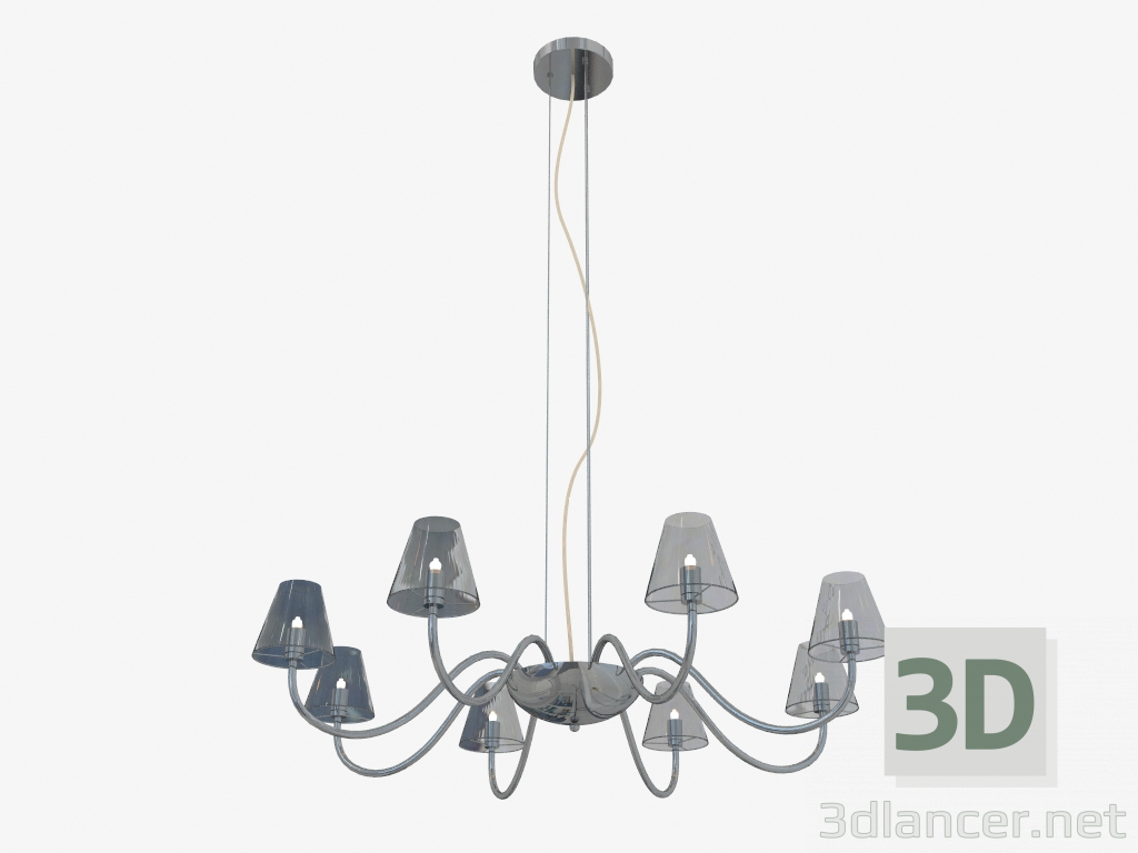 3d model Colgante Chandelier Diafano (758084) - vista previa