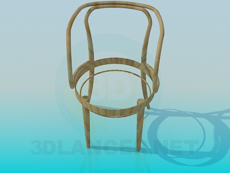 3d model Chair without seat - preview