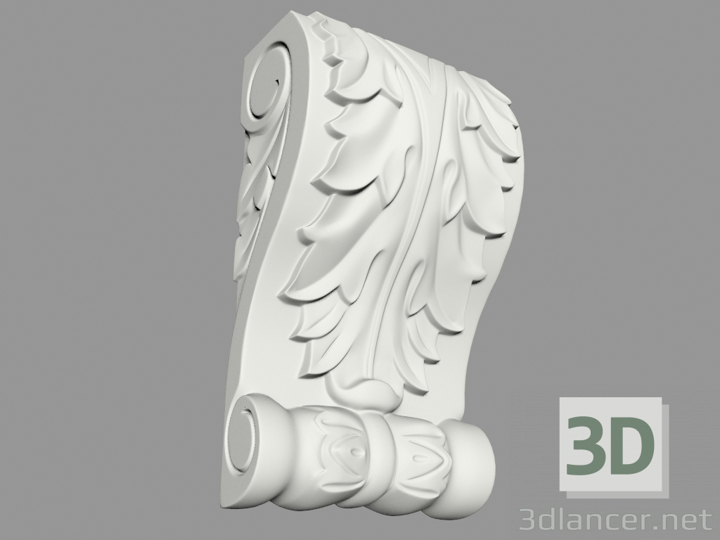 3d model Soporte (KR21) - vista previa