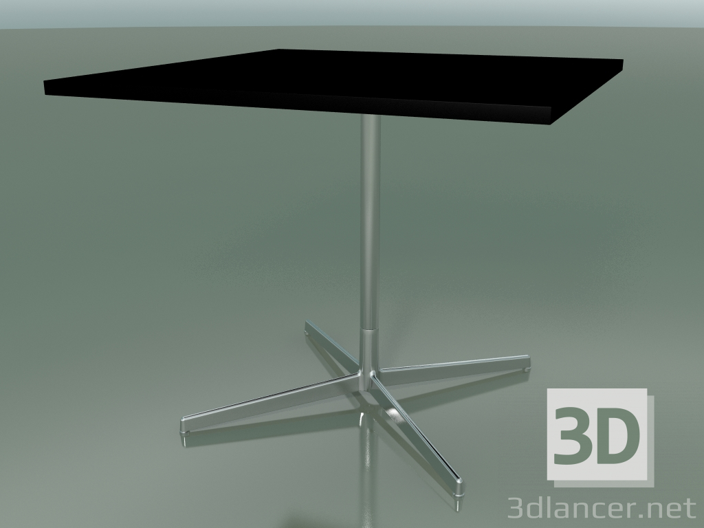 Modelo 3d Mesa quadrada 5511, 5531 (H 74 - 89x89 cm, preto, LU1) - preview