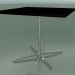 3d model Square table 5511, 5531 (H 74 - 89x89 cm, Black, LU1) - preview