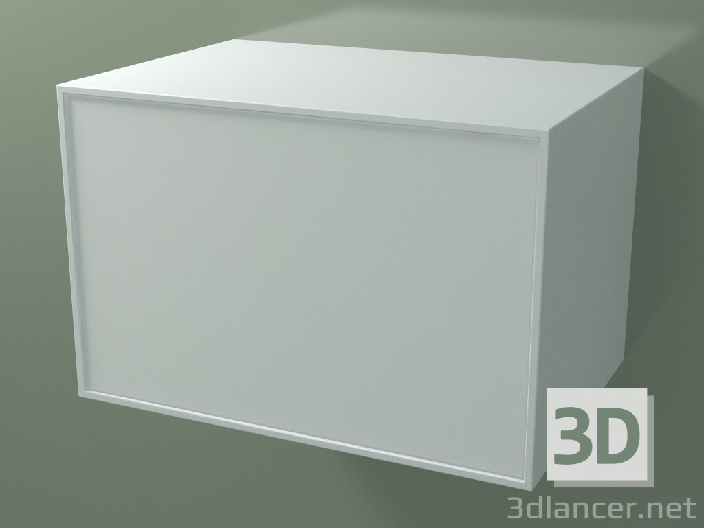 Modelo 3d Caixa (8AUCCB03, Glacier White C01, HPL P01, L 72, P 50, H 48 cm) - preview