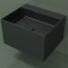 modello 3D Lavabo sospeso (02UN32302, Deep Nocturne C38, L 60, P 50, H 36 cm) - anteprima