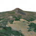 3d Fuji volcano 3D model / 3D модель вулкана Фудзіяма модель купити - зображення