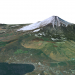 modèle 3D de Modèle 3D du volcan Fuji / modèle 3D du volcan Fuji acheter - rendu