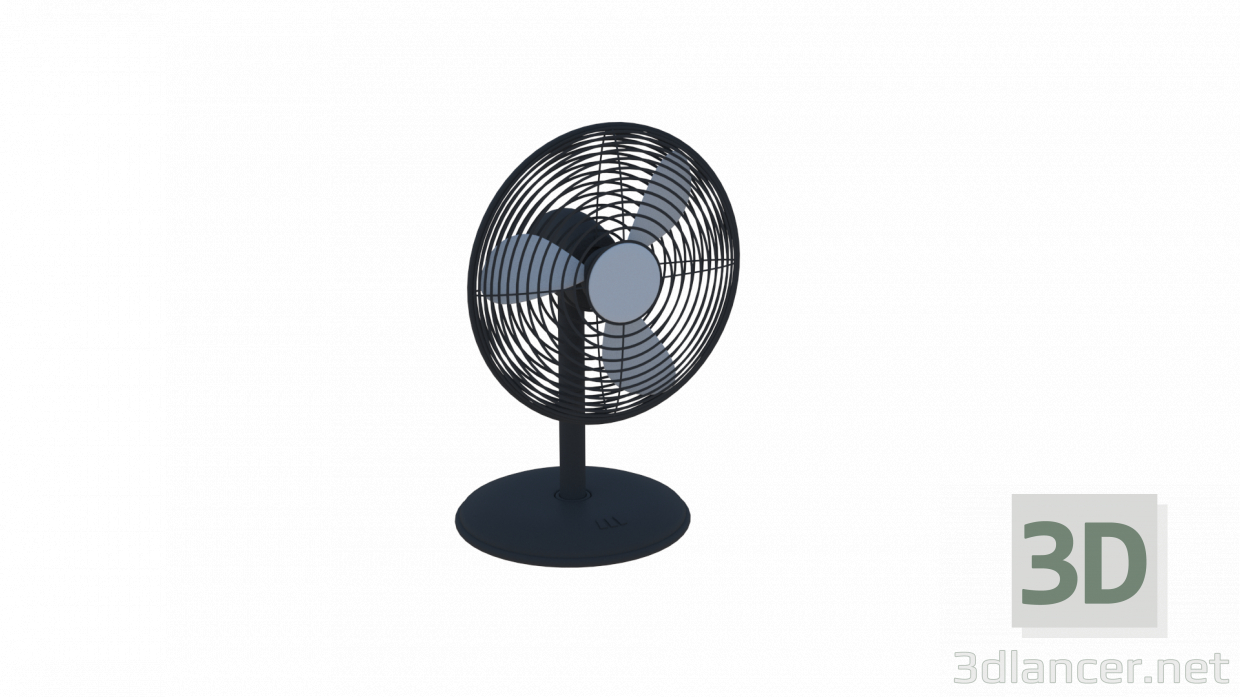 modello 3D Ventilatore - anteprima