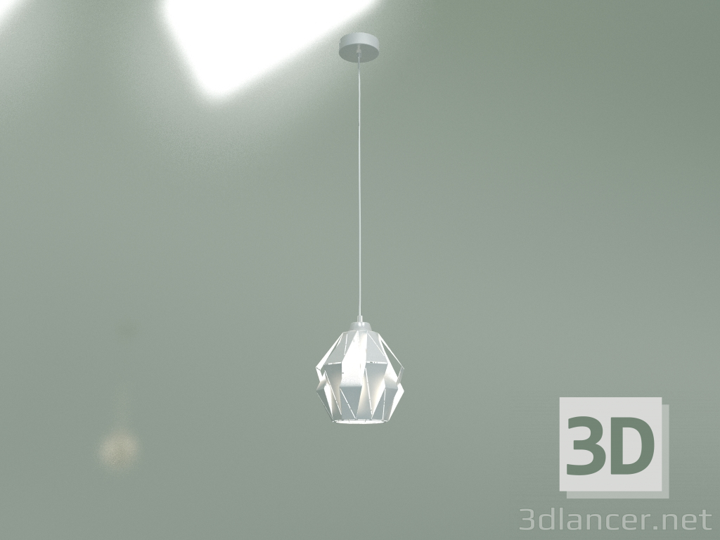 modello 3D Lampada a sospensione 50137-1 (bianco) - anteprima