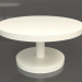 3d model Coffee table JT 022 (D=800x400, white plastic color) - preview