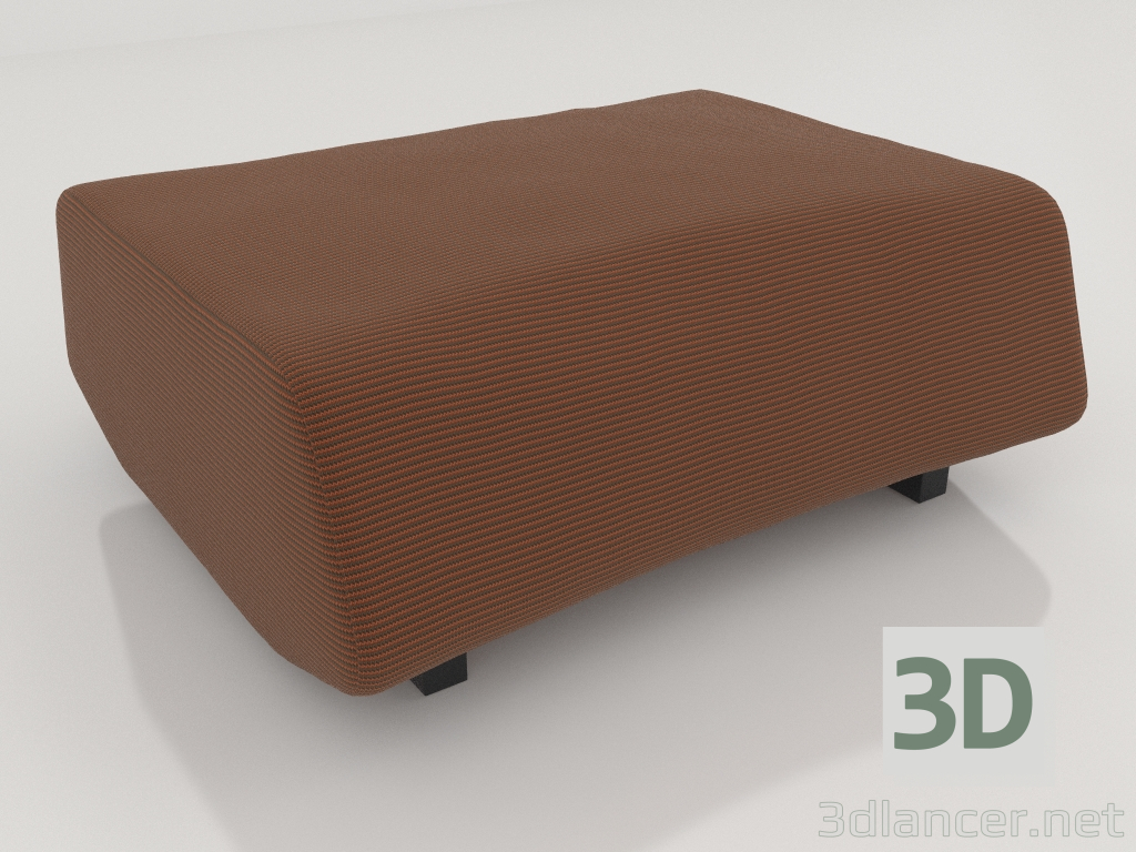 modèle 3D Pouf - preview