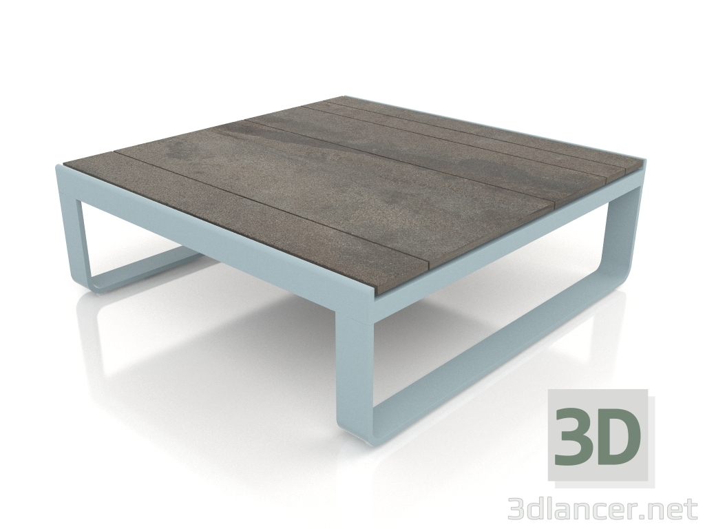 3d модель Кофейный столик 90 (DEKTON Radium, Blue grey) – превью