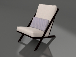 Sillón club para relajación (Negro)