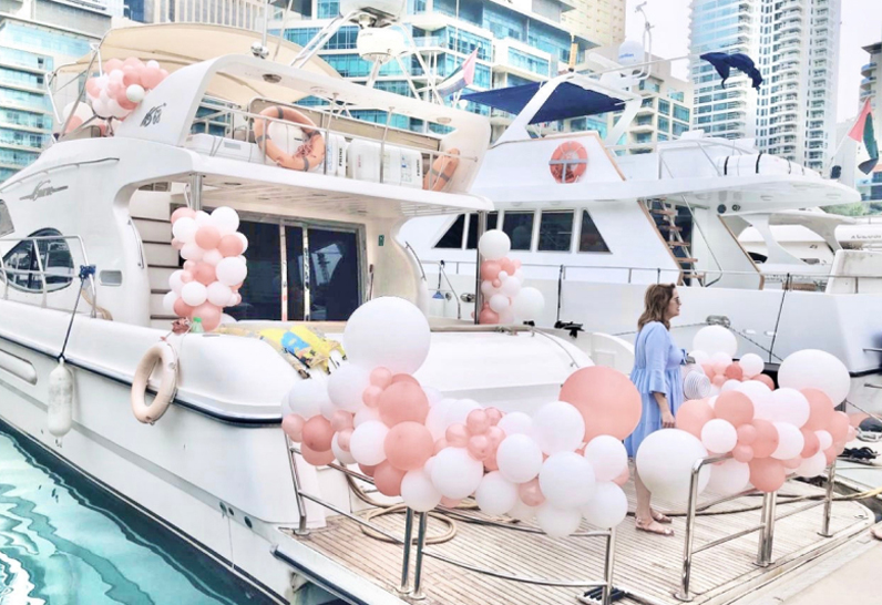 yacht birthday party
